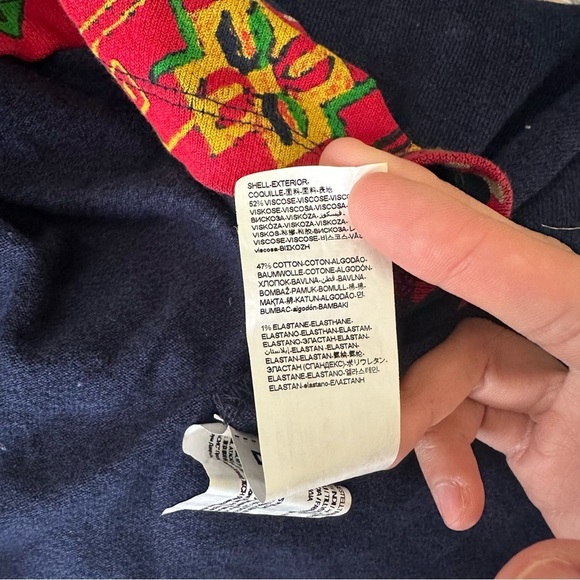 Desigual Paolina Tribal Print Dolman Sleeve Blouse Boho Top Artsy Sz Med - Picture 6 of 6